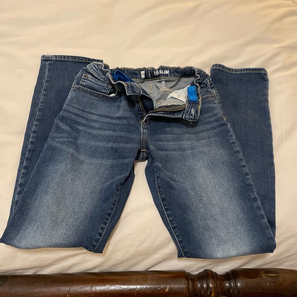 Boys 18 slim gap denim jeans